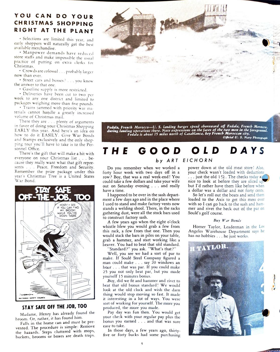 November 1943 newsletter, page 4