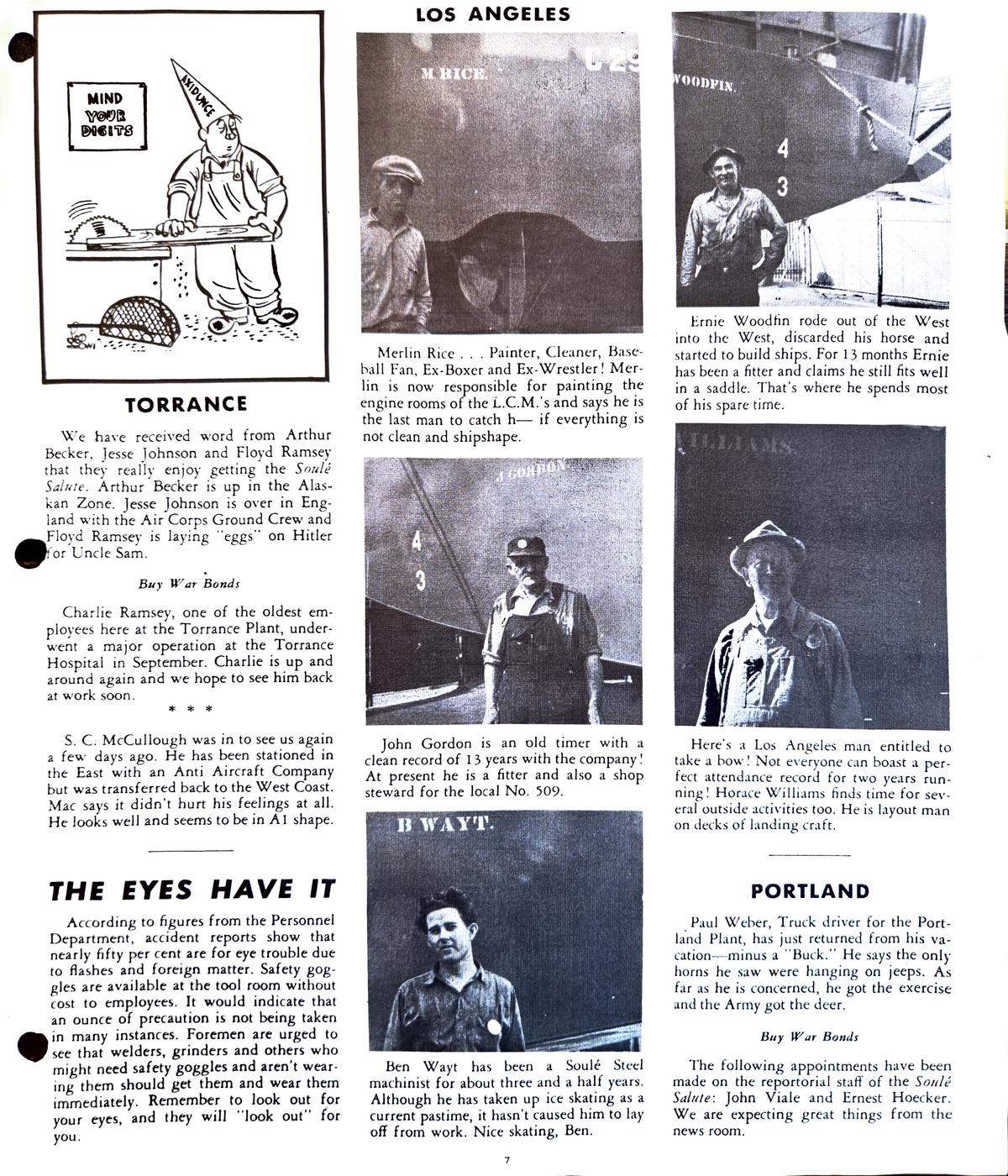 November 1943 newsletter, page 7