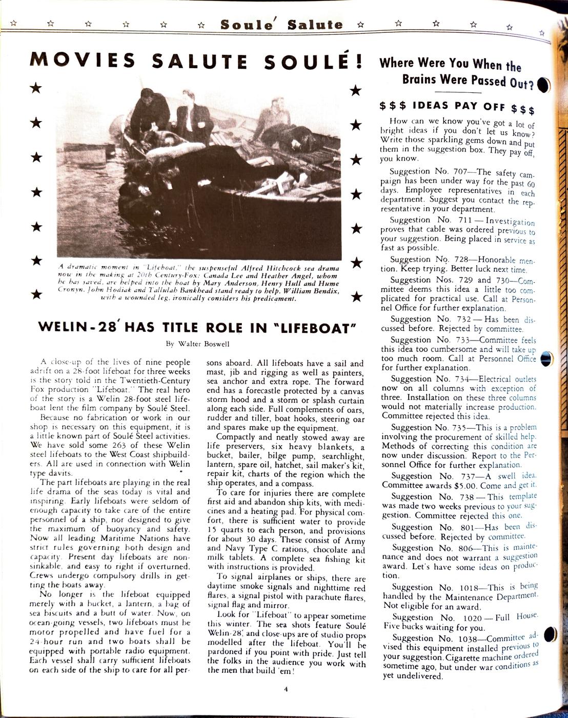 October 1943 newsletter, page 4
