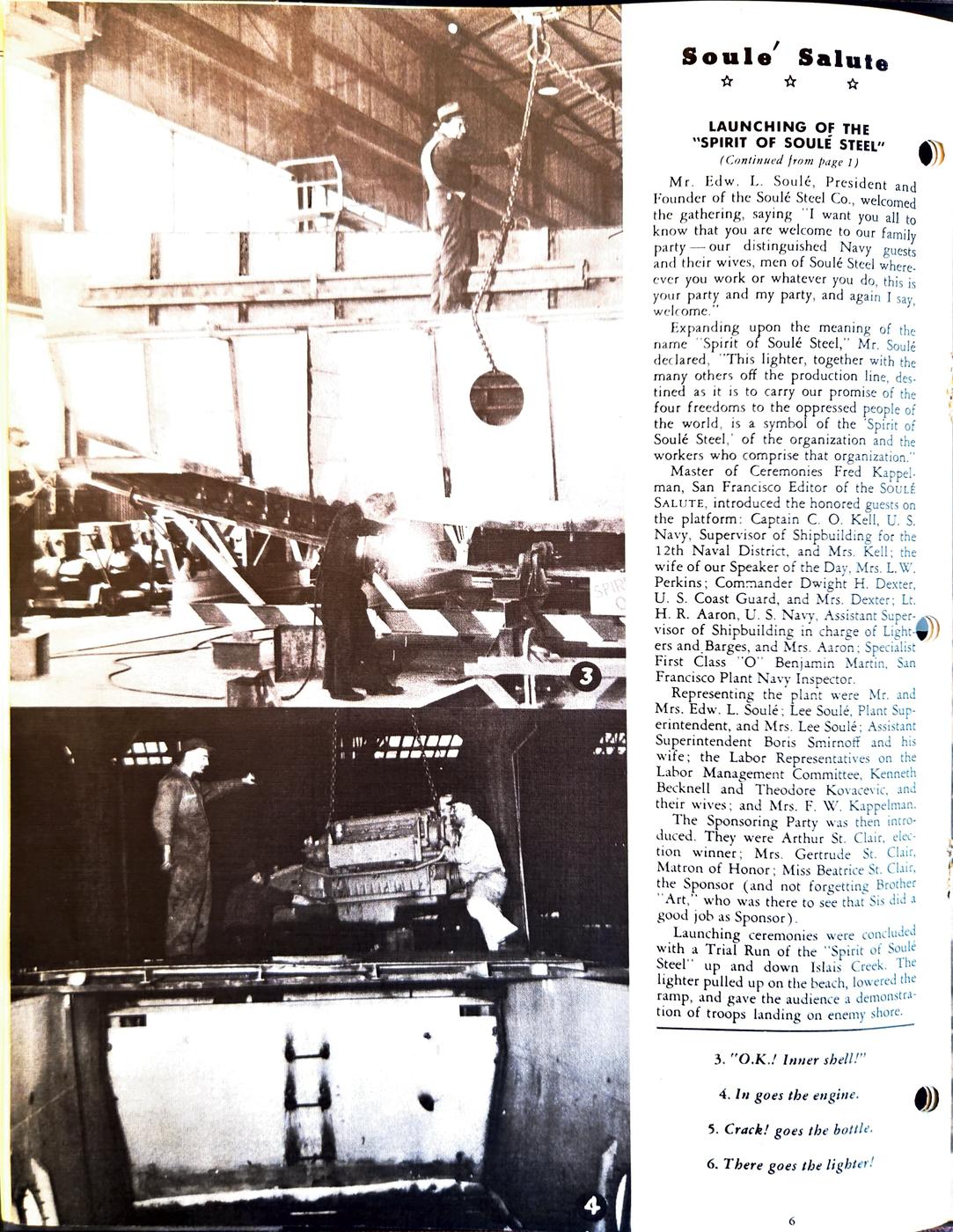 October 1943 newsletter, page 6