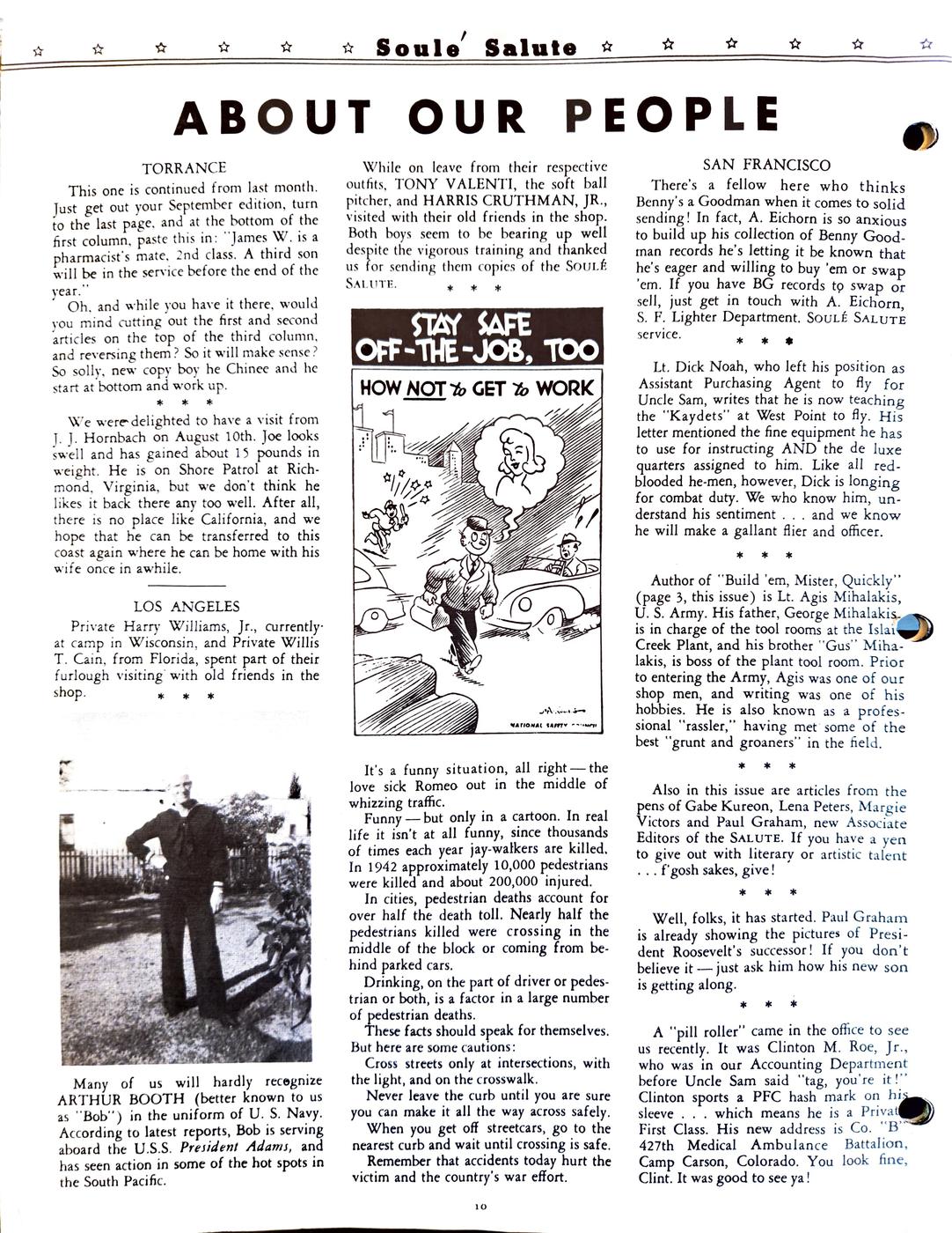October 1943 newsletter, page 10