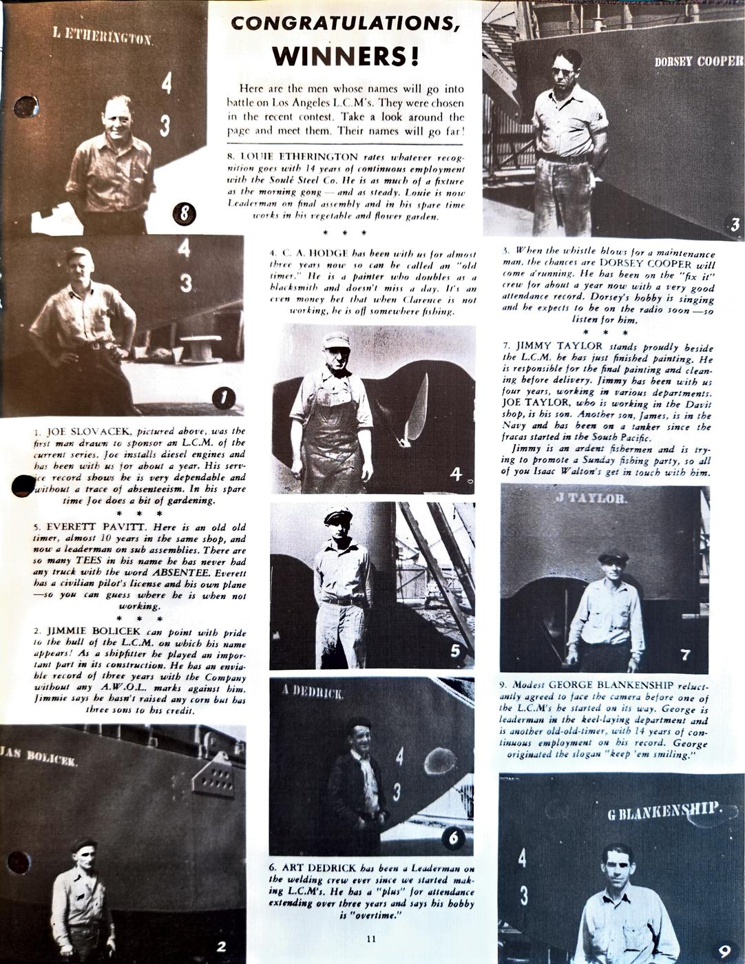 October 1943 newsletter, page 11