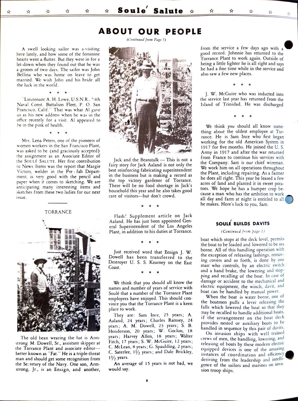 September 1943 newsletter, page 8