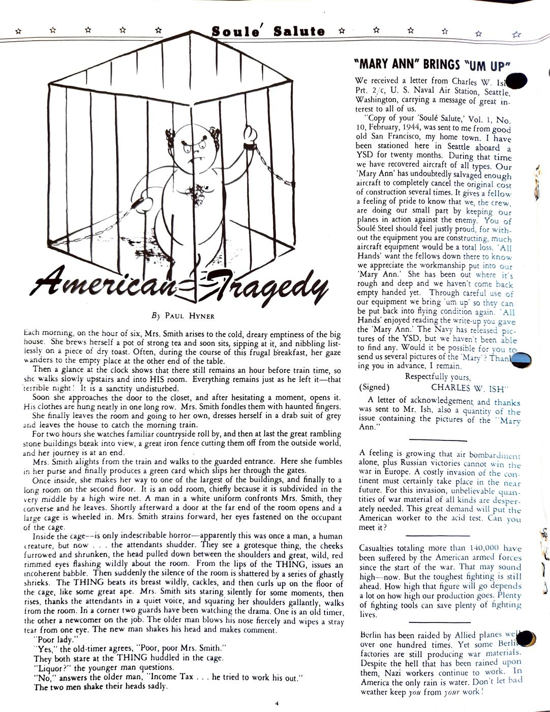 April 1944 newsletter, page 4