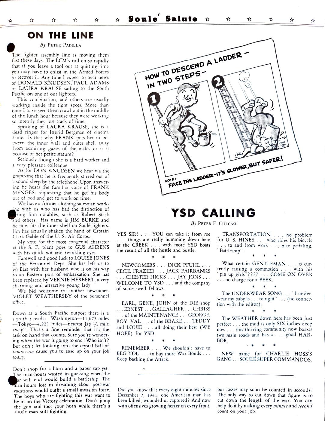 April 1944 newsletter, page 5
