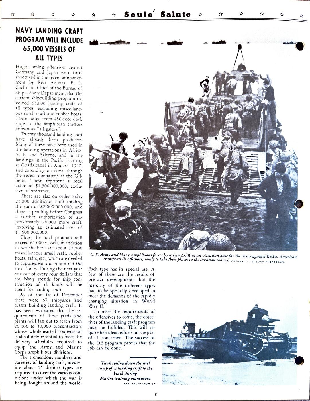 April 1944 newsletter, page 8