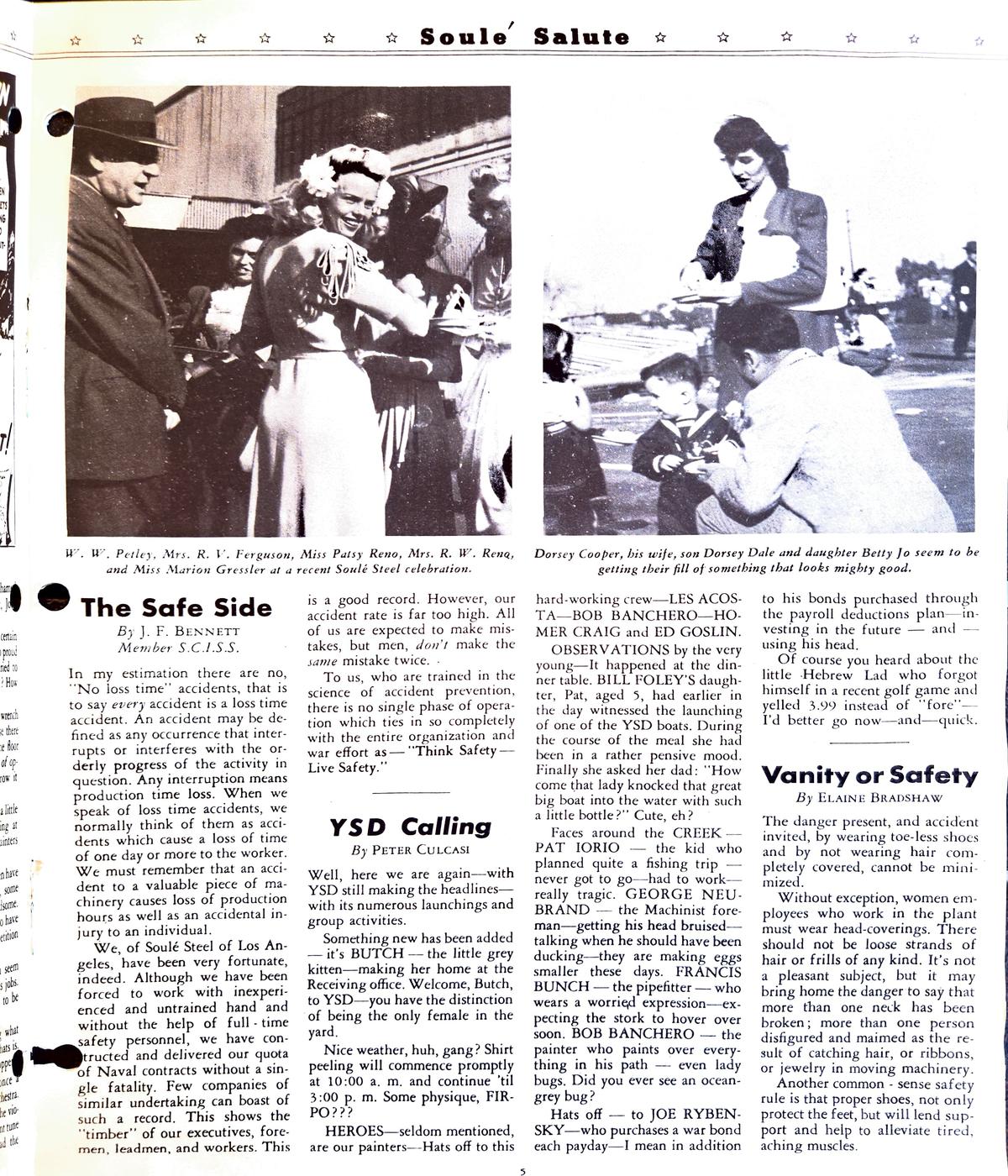 August 1944 newsletter, page 5