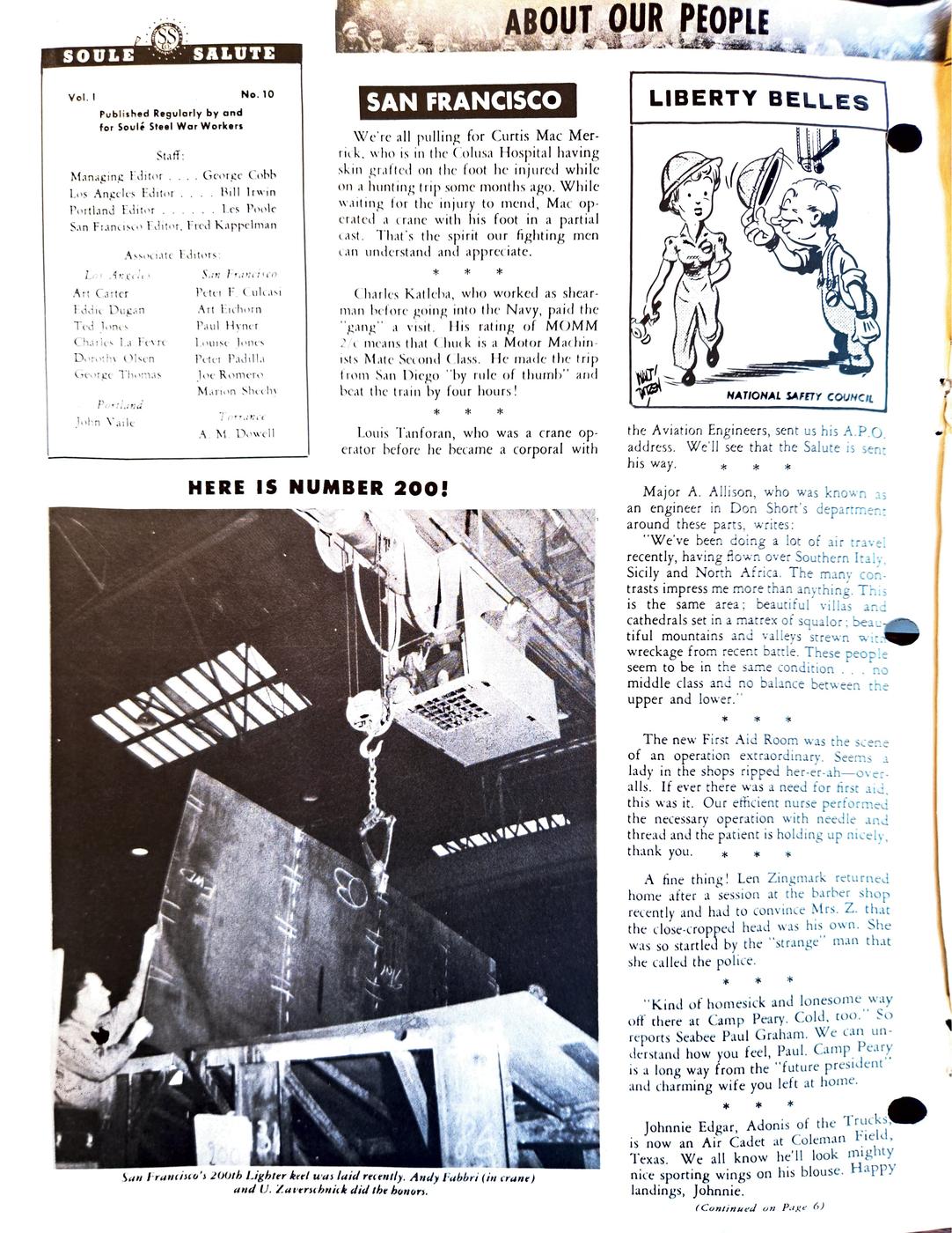 February 1944 newsletter, page 2