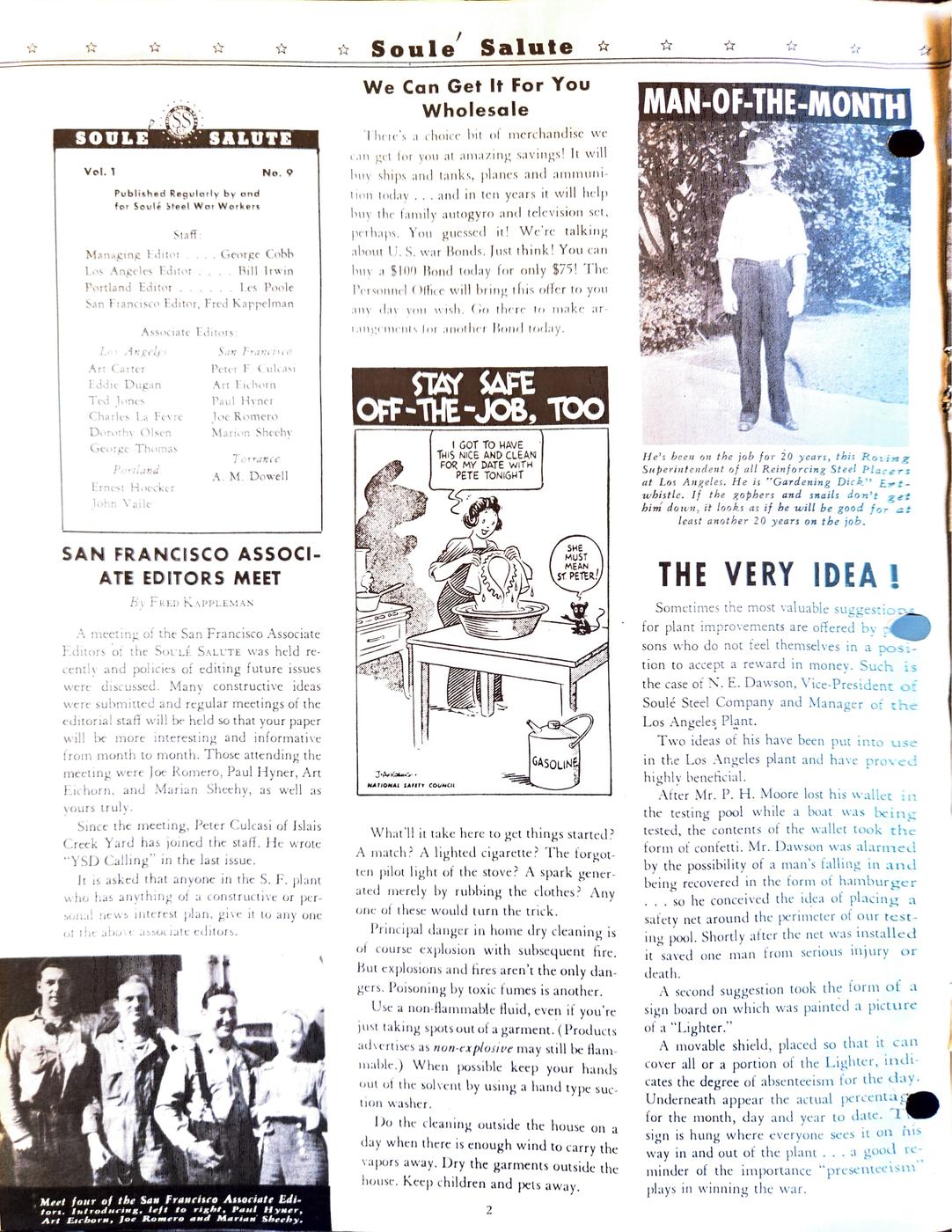 January 1944 newsletter, page 2