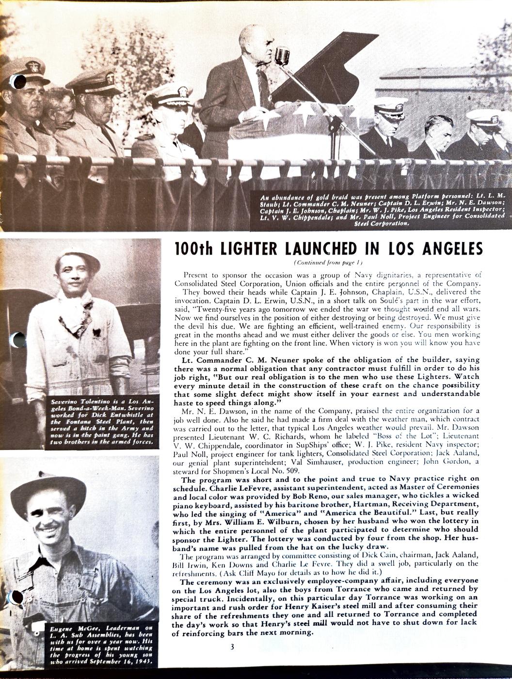 January 1944 newsletter, page 3