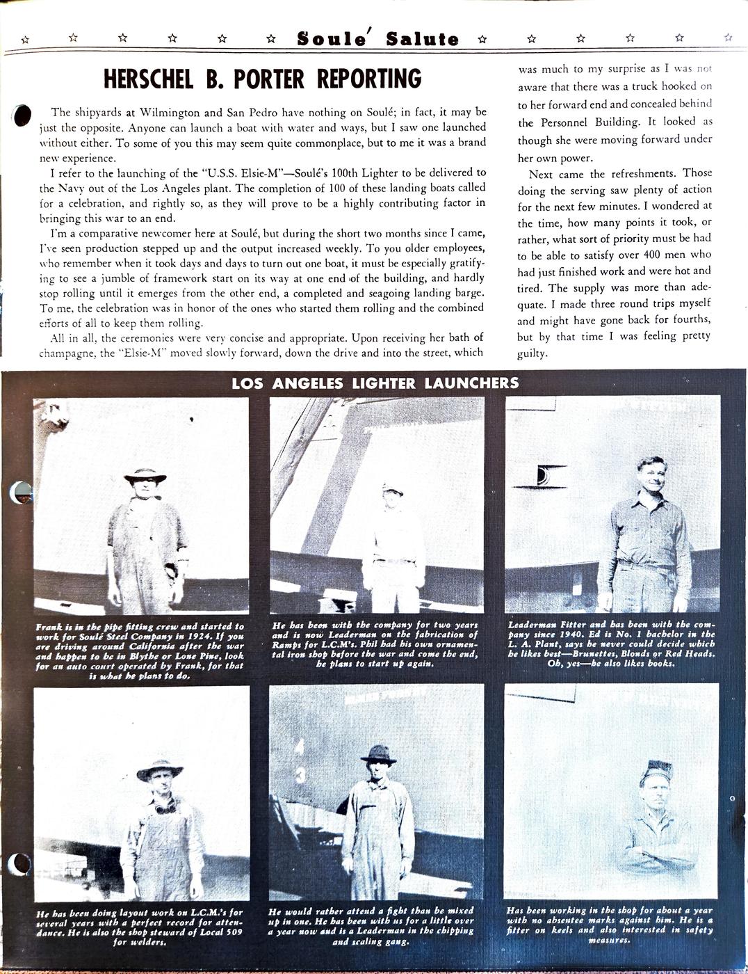 January 1944 newsletter, page 5
