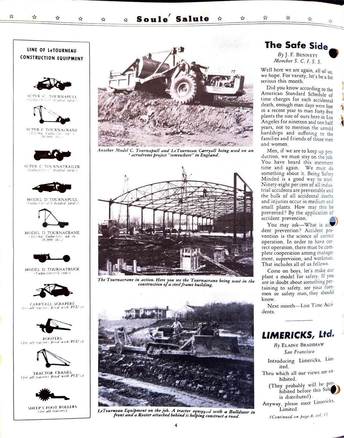 July (B) 1944 newsletter, page 4