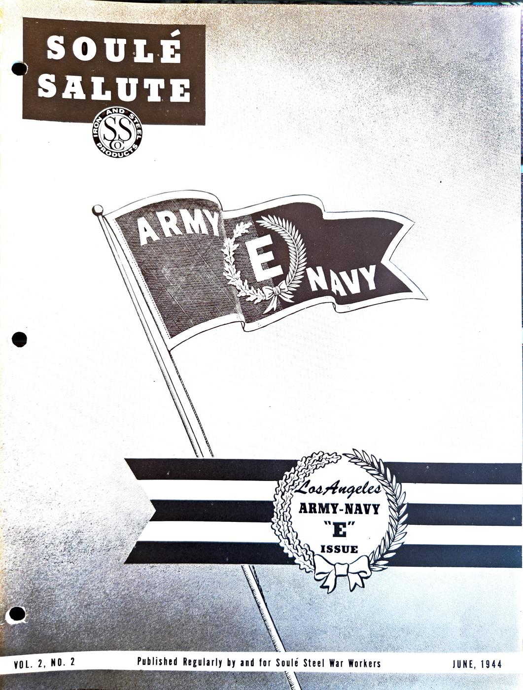 June 1944 newsletter, page 1