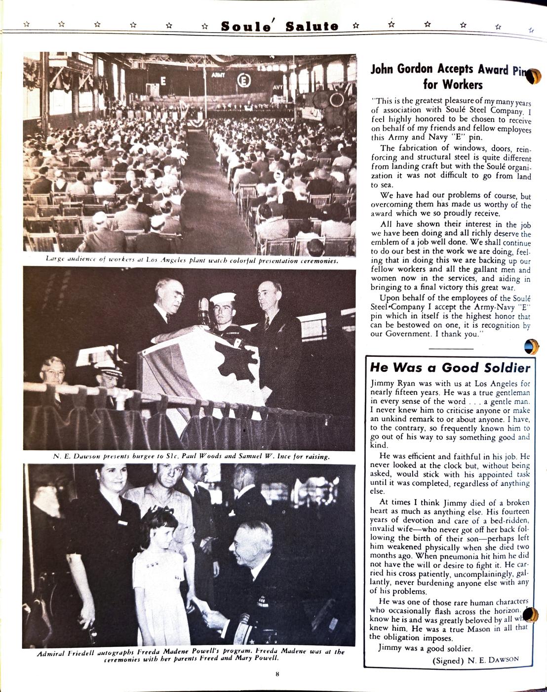June 1944 newsletter, page 8