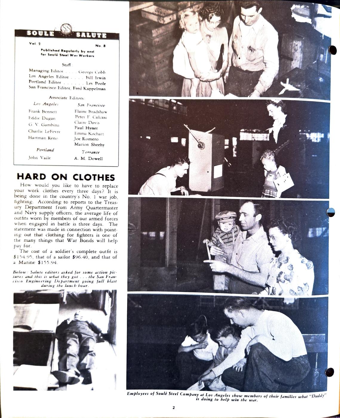November 1944 newsletter, page 2