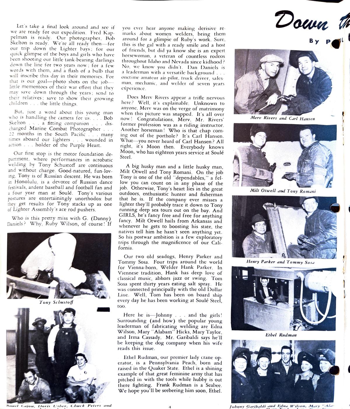 November 1944 newsletter, page 4
