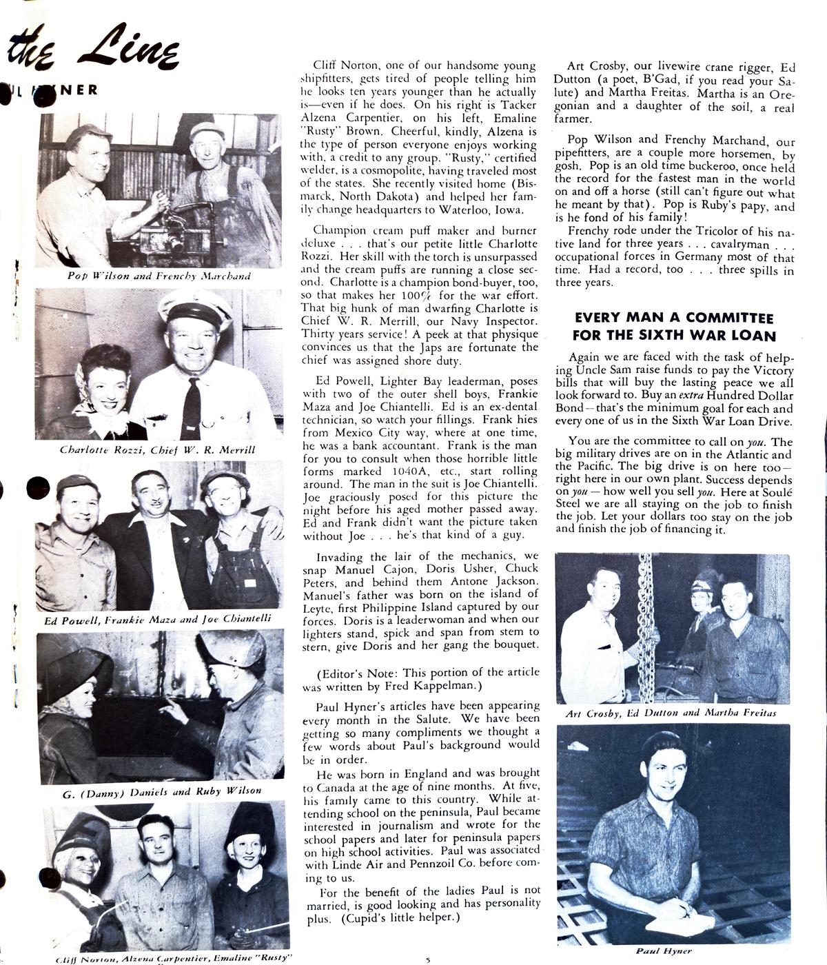 November 1944 newsletter, page 5