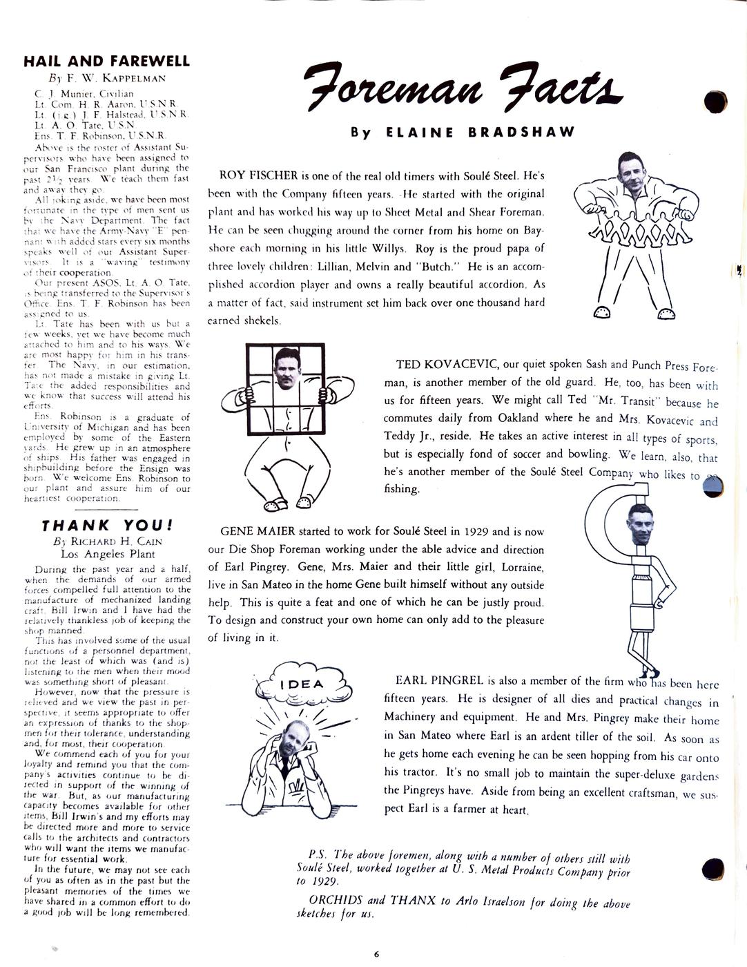 November 1944 newsletter, page 6