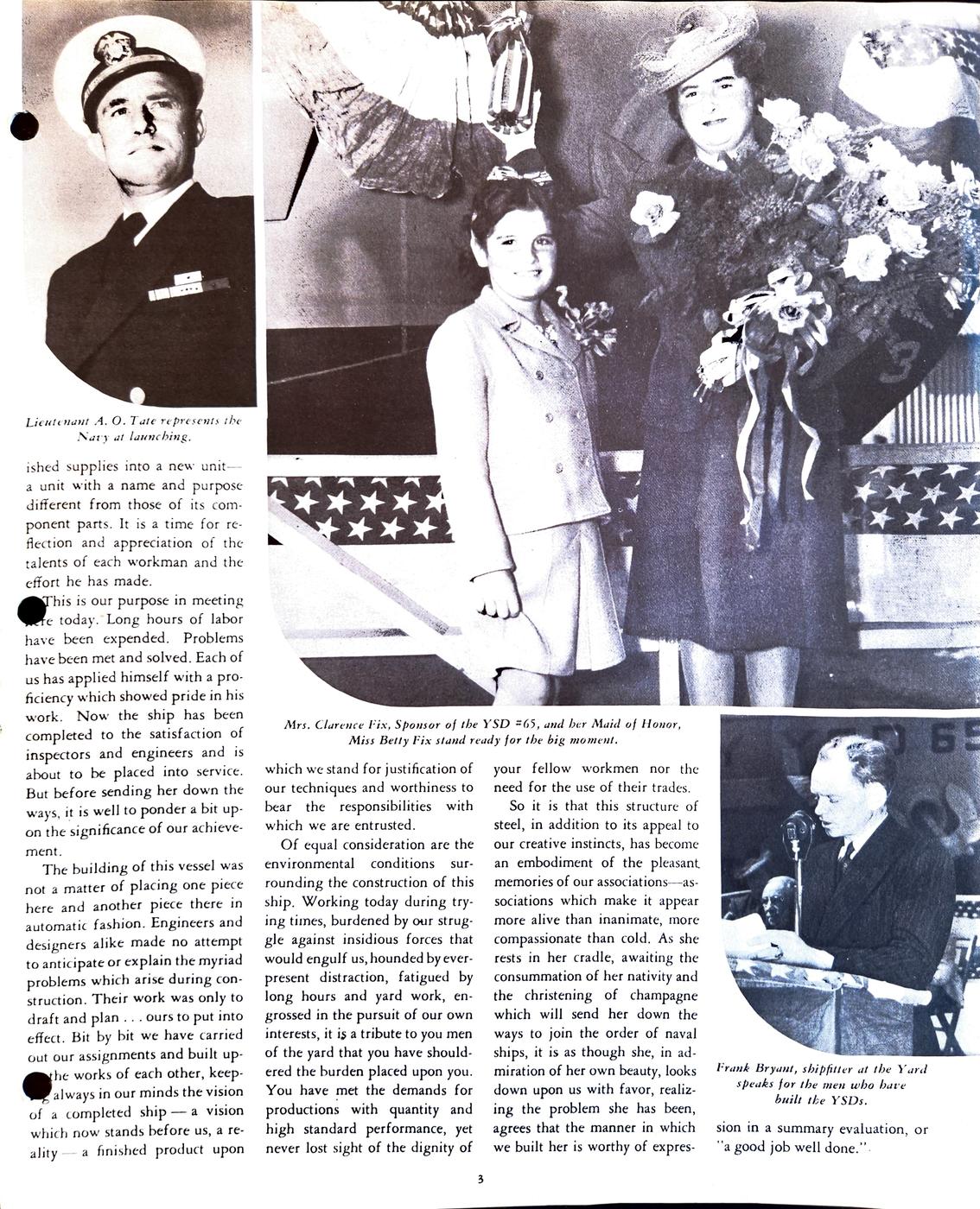 October 1944 newsletter, page 3