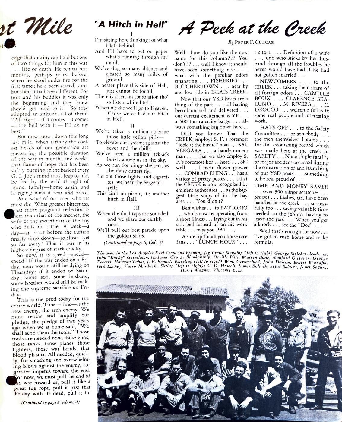 October 1944 newsletter, page 5