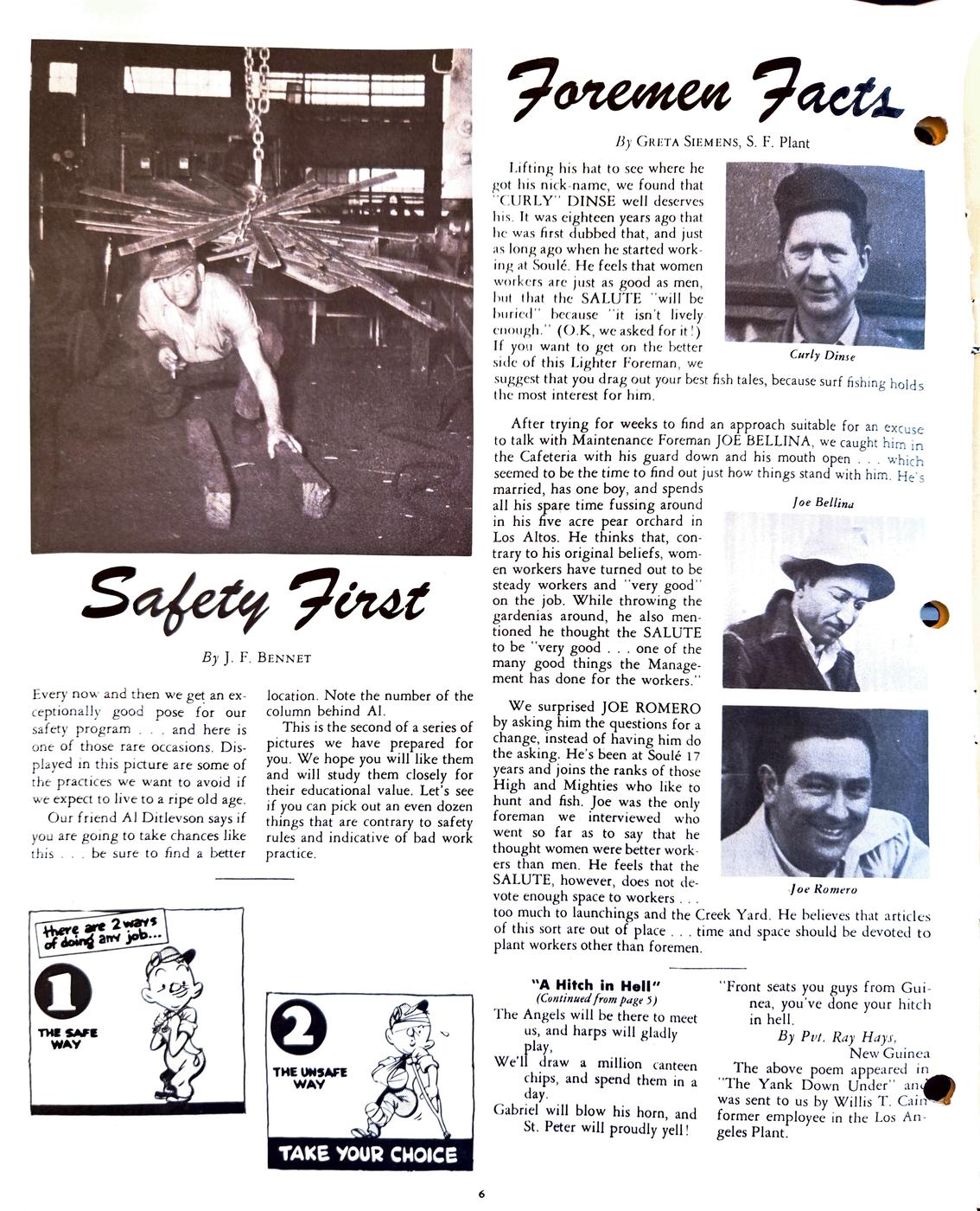 October 1944 newsletter, page 6