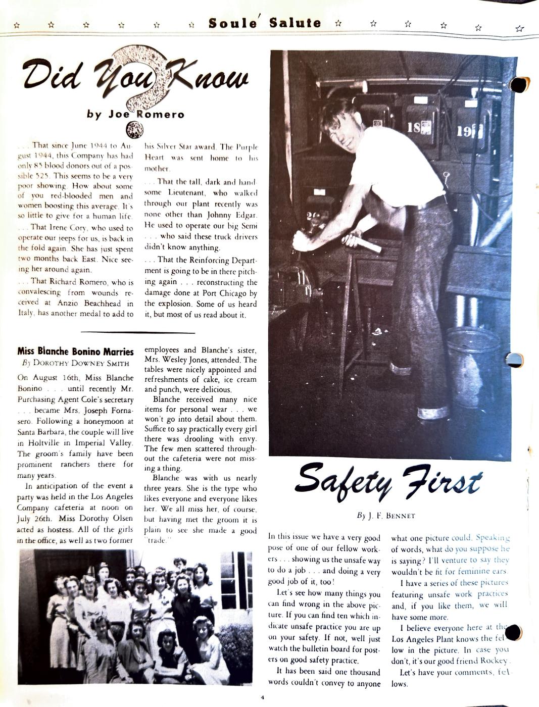 September 1944 newsletter, page 4