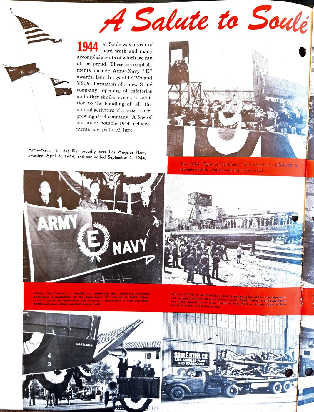 February 1945 newsletter, page 2