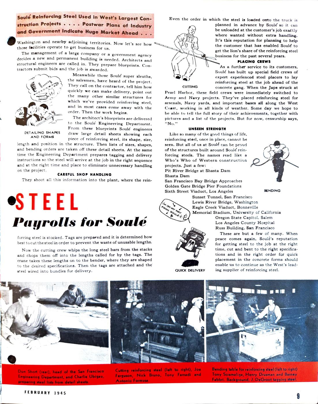 February 1945 newsletter, page 7