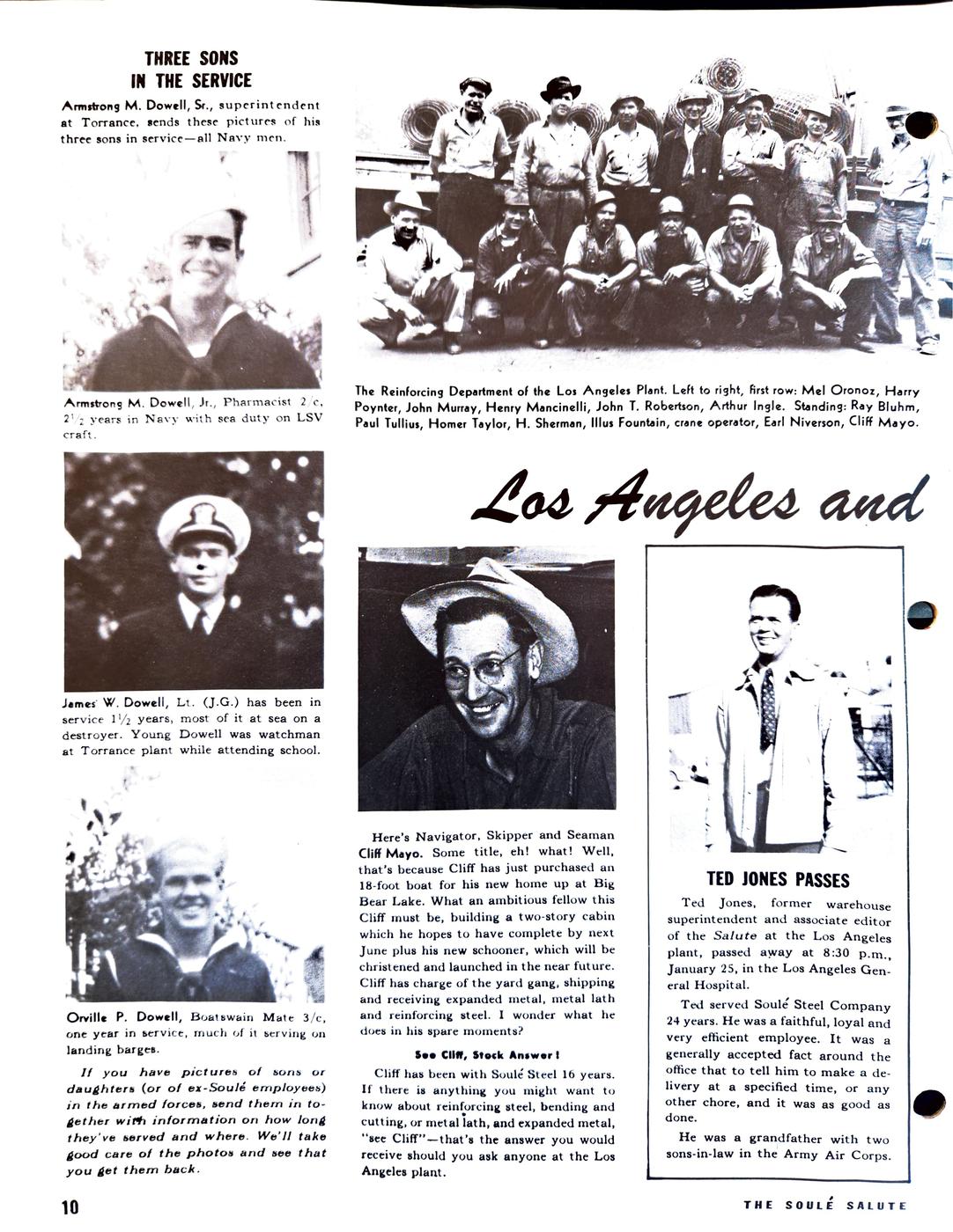February 1945 newsletter, page 8
