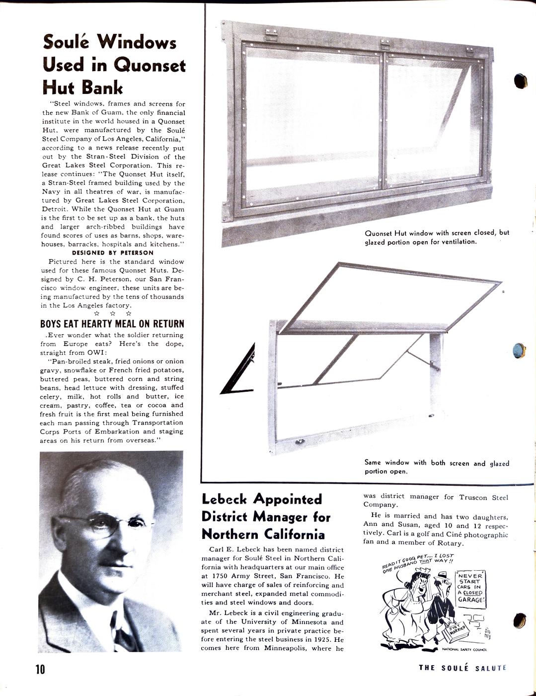 June 1945 newsletter, page 10