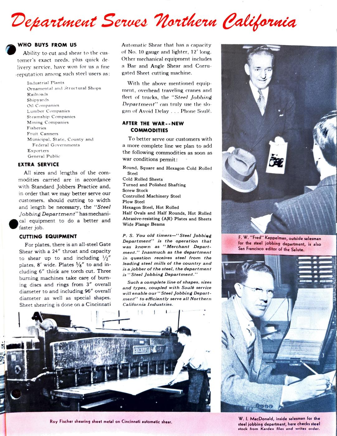 March 1945 newsletter, page 5