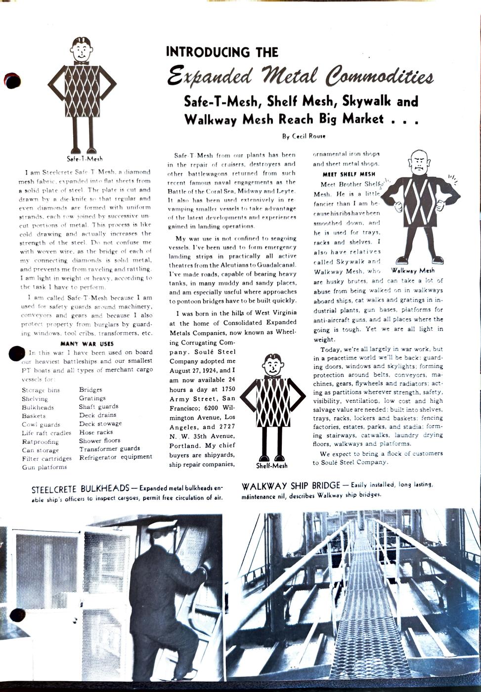 May 1945 newsletter, page 3