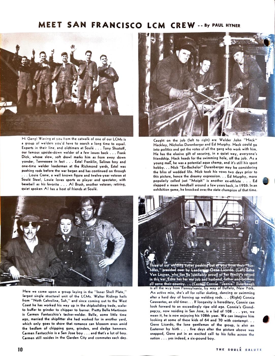 May 1945 newsletter, page 10