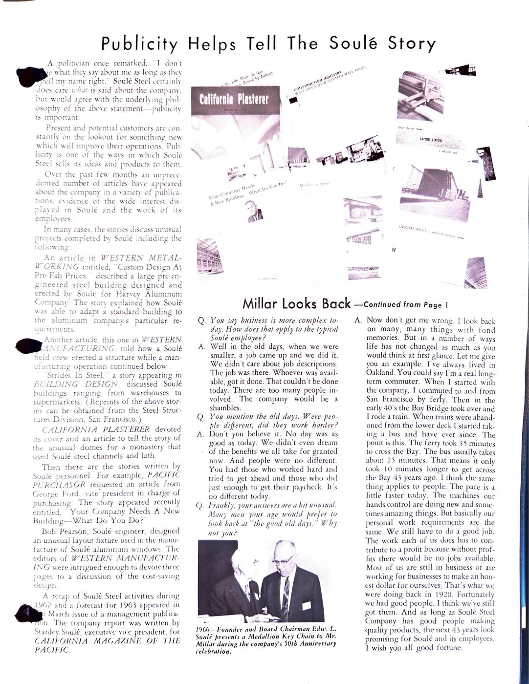 April 1963 newsletter, page 3