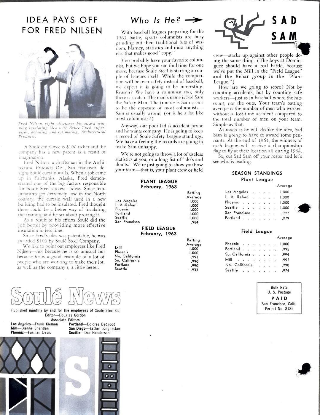 April 1963 newsletter, page 4