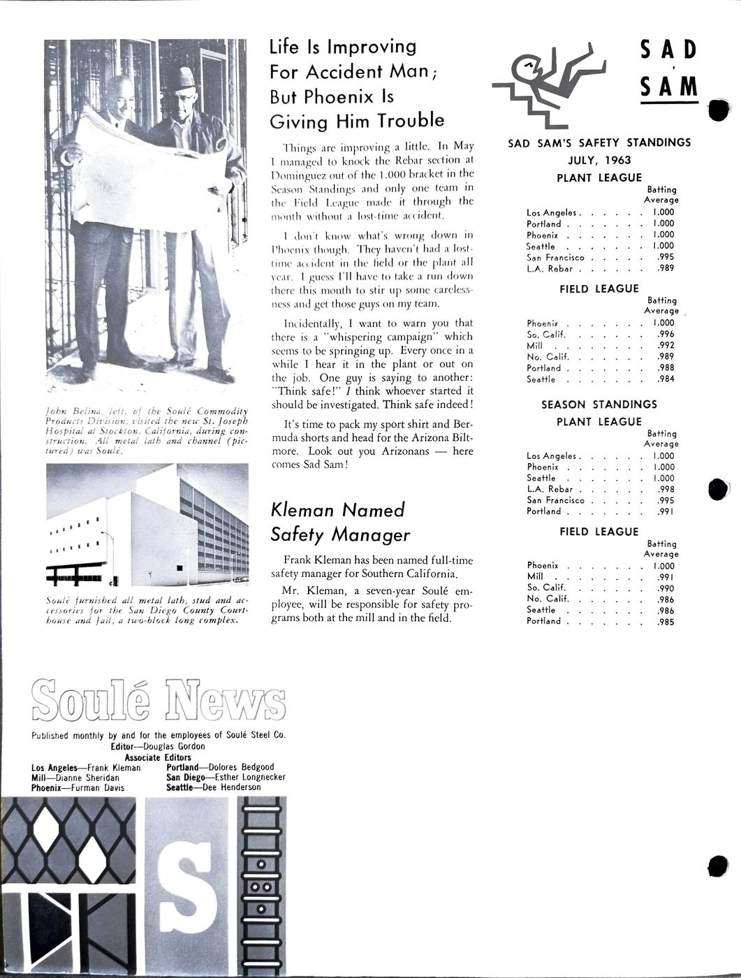 July 1963 newsletter, page 4