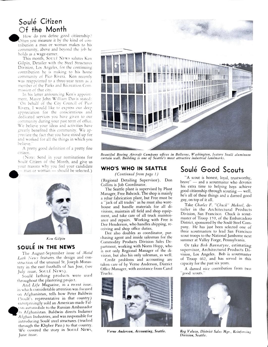 November 1963 newsletter, page 3