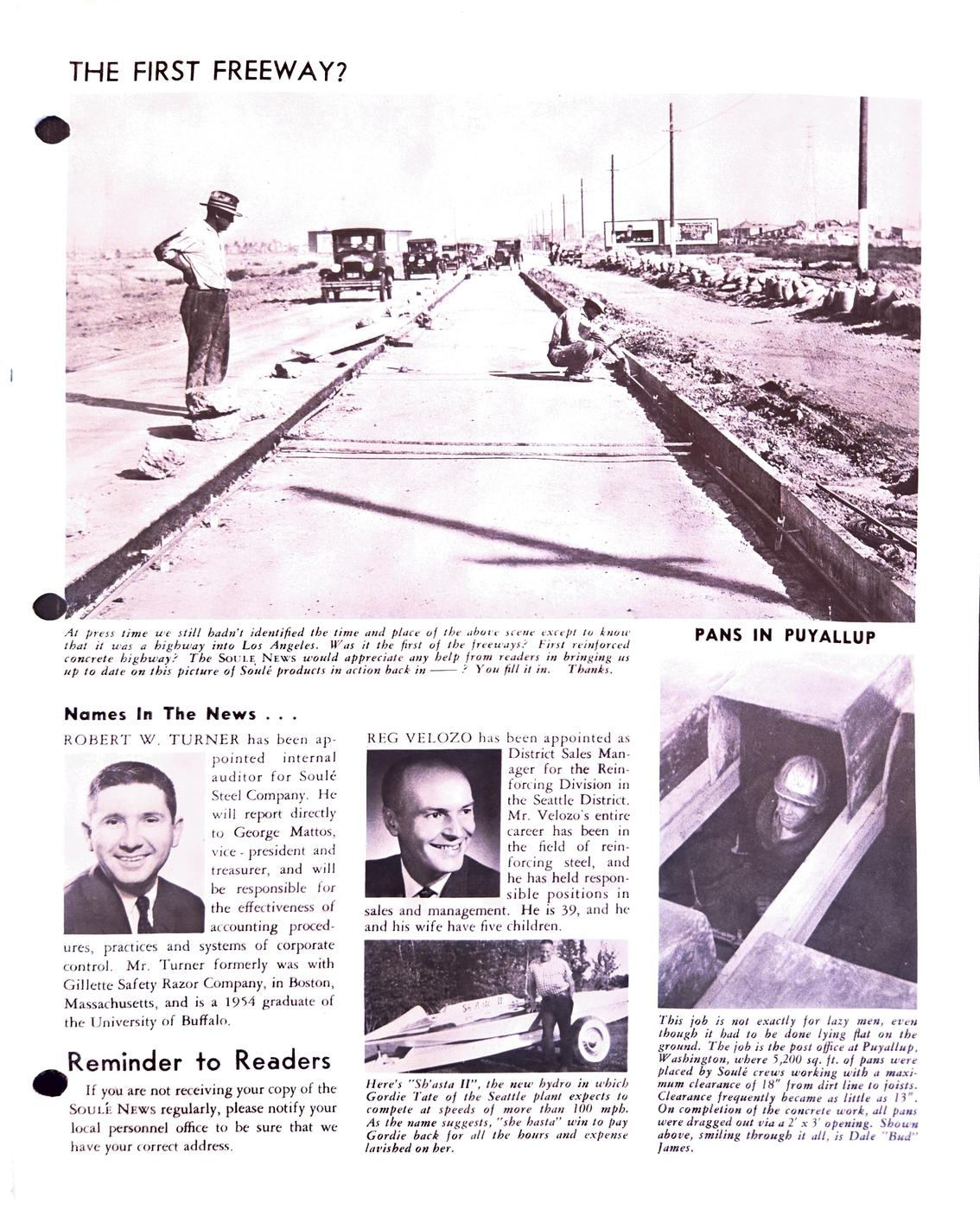 September 1963 newsletter, page 3