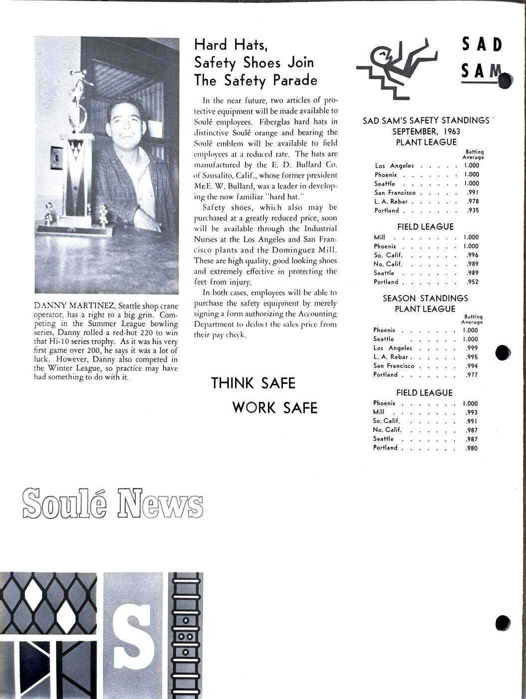 September 1963 newsletter, page 4