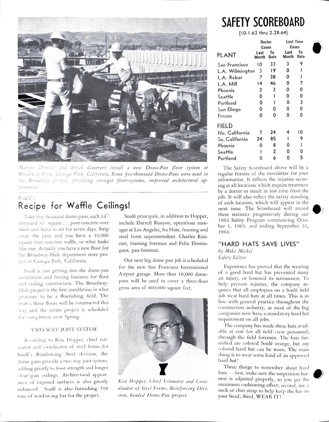 April / May 1964 newsletter, page 4