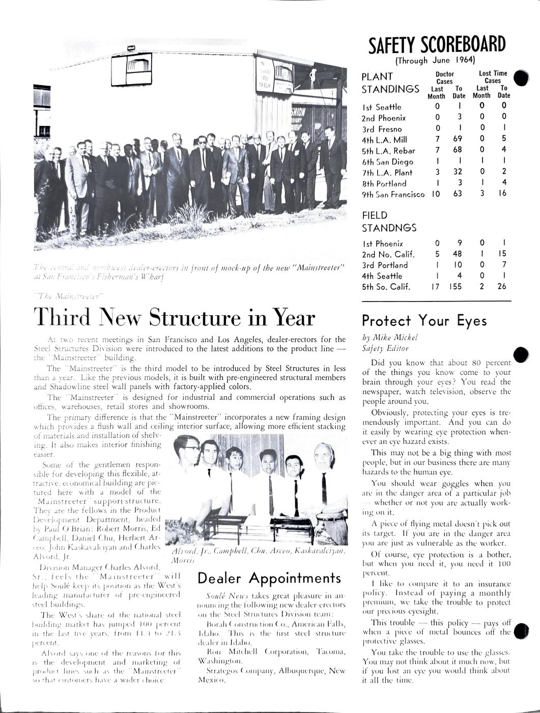 August 1964 newsletter, page 4