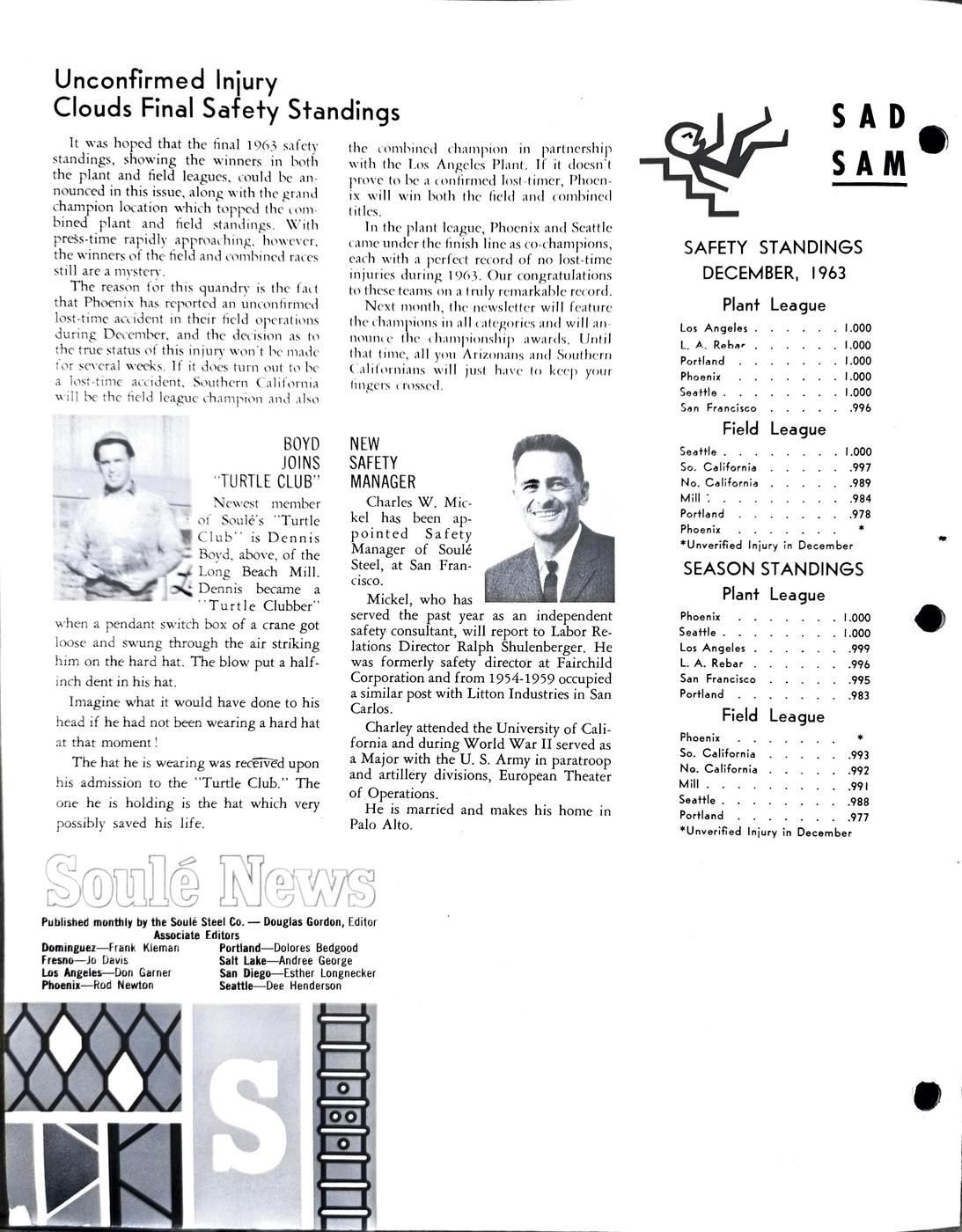 February 1964 newsletter, page 4