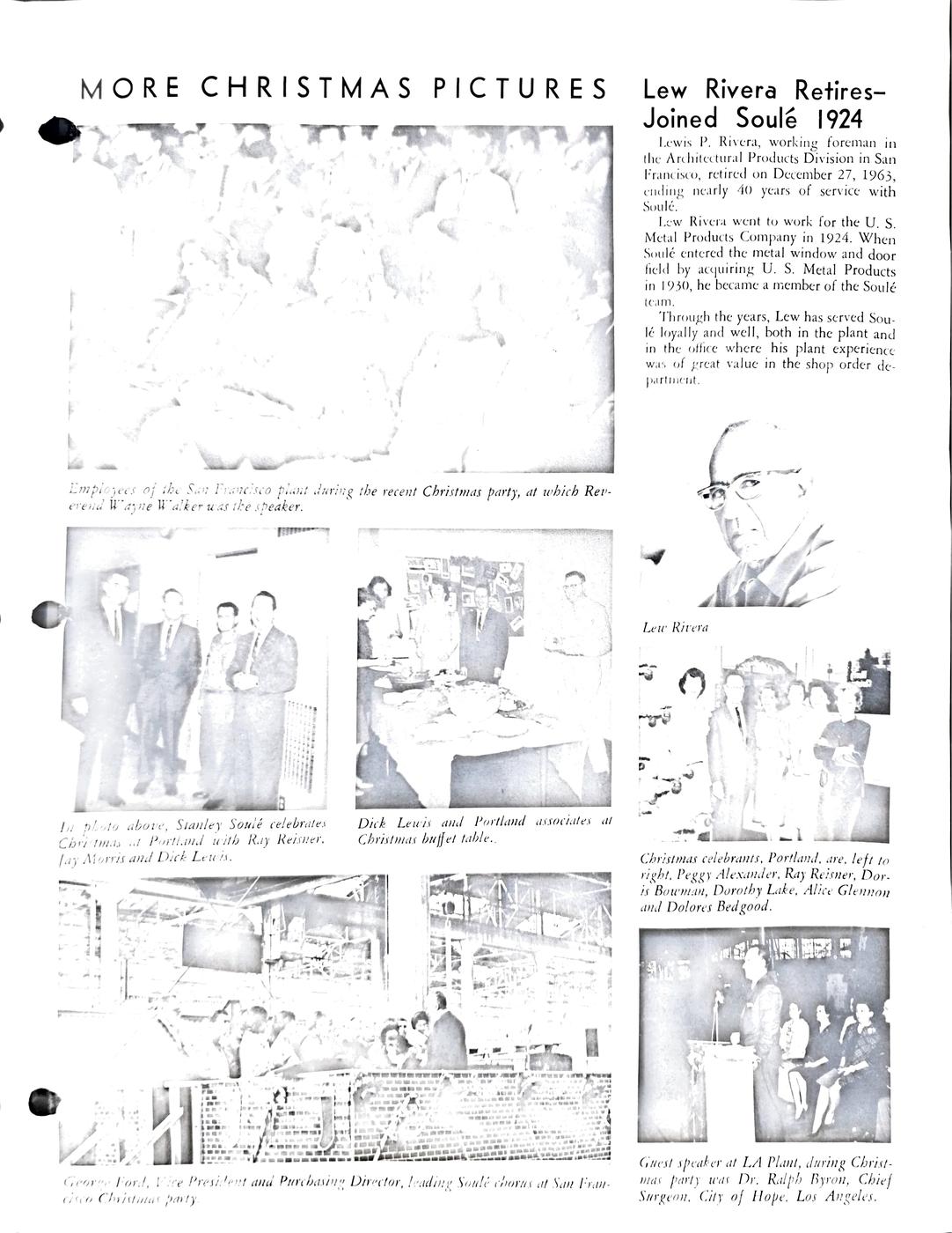 January 1964 newsletter, page 3