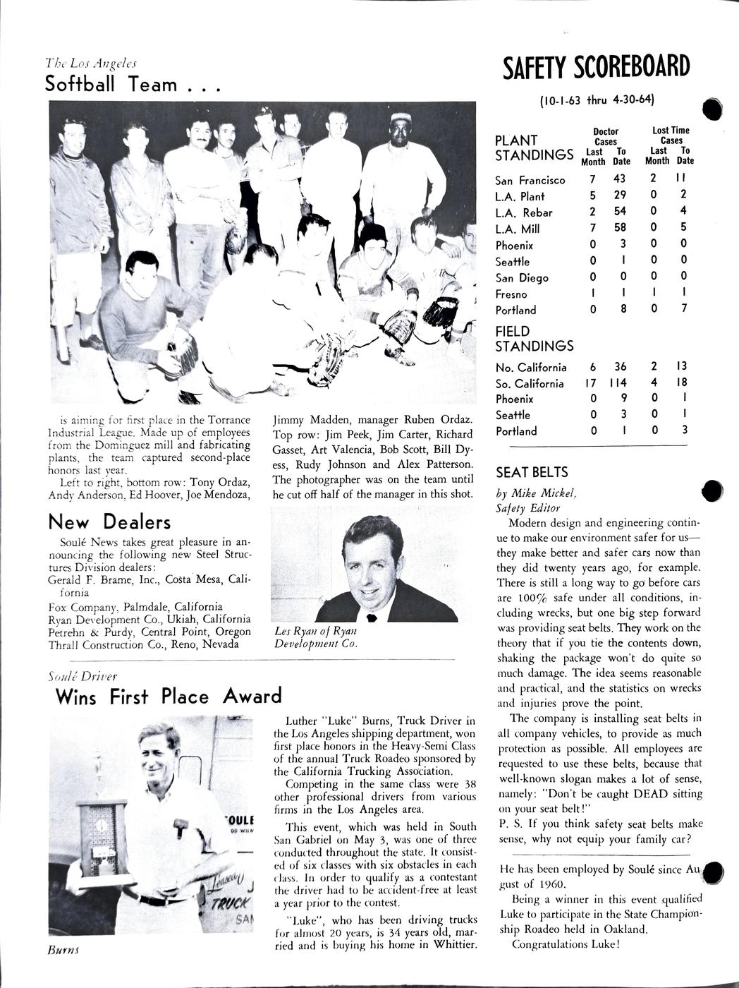 June 1964 newsletter, page 4