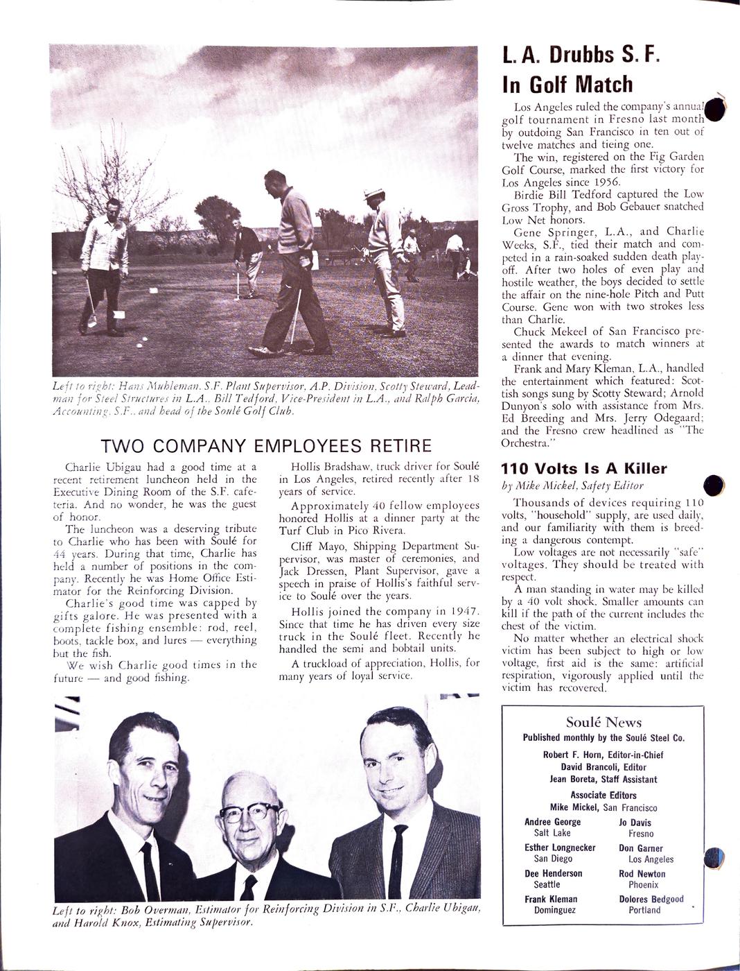 April 1965 newsletter, page 4