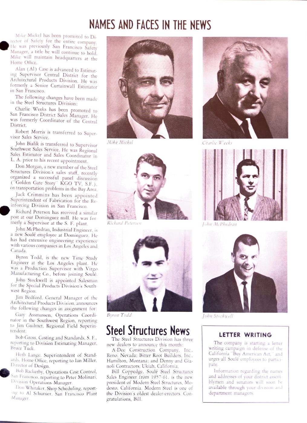 March 1965 newsletter, page 3