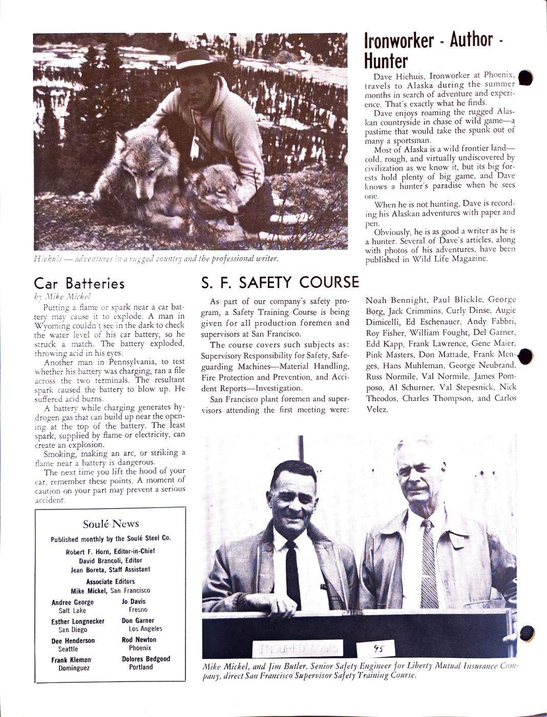 March 1965 newsletter, page 4