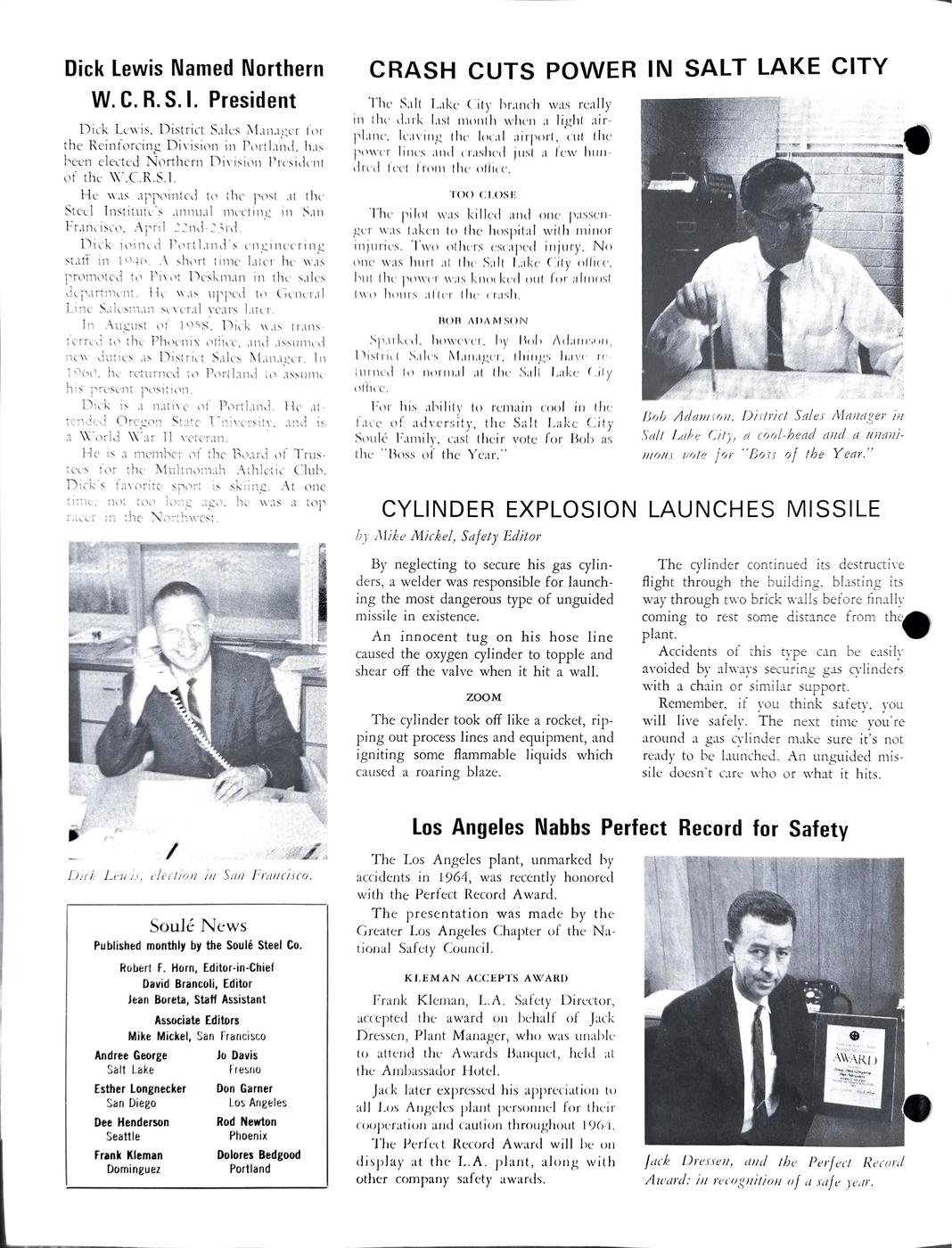 May 1965 newsletter, page 4
