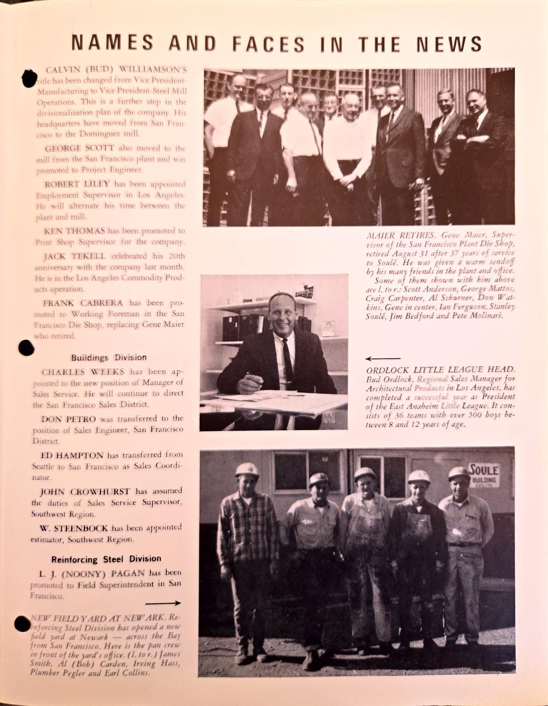 Fall 1967 newsletter, page 3