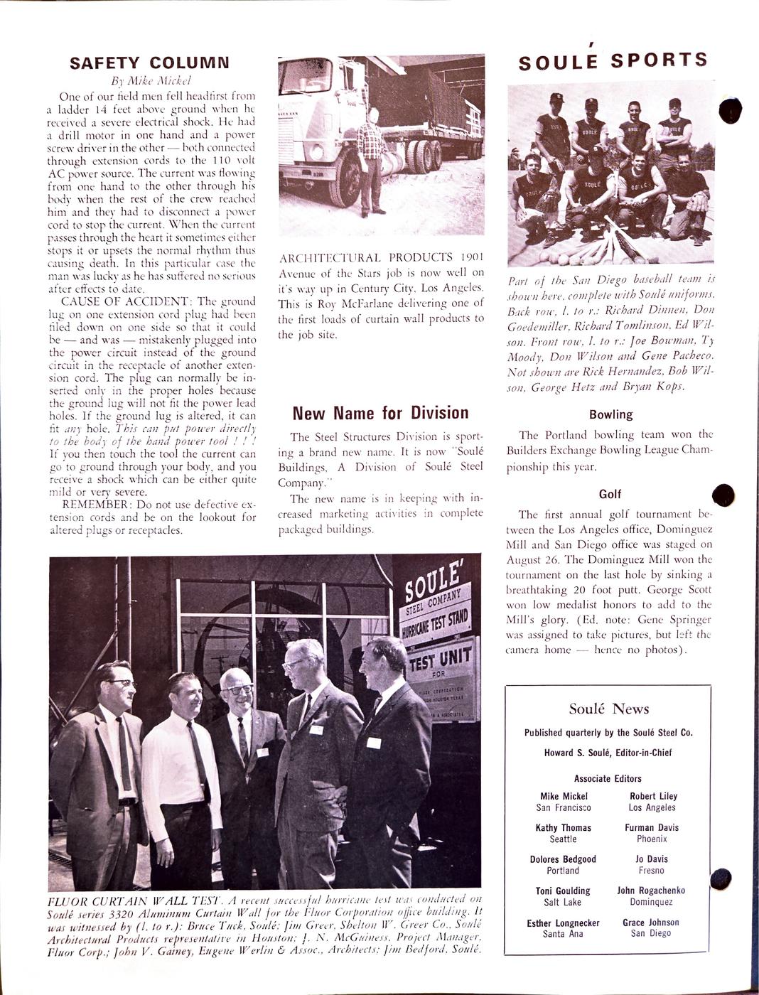 Fall 1967 newsletter, page 4